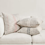 TL Ria Natural/Ivory Multiple Sizes Throw Pillow (Set of 2) by Classic Home at Eve Furniture