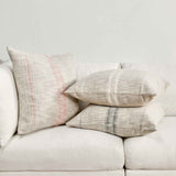 TL Ria Natural/Ivory Multiple Sizes Throw Pillow (Set of 2) by Classic Home at Eve Furniture