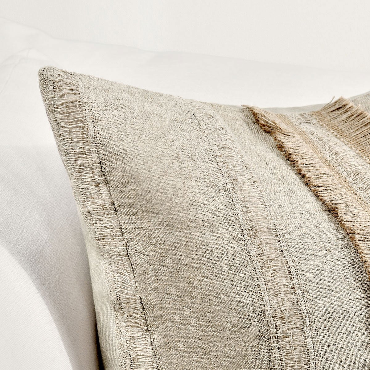 TL Valley Natural 22x22 Throw Pillow (Set of 2) by Classic Home at Eve Furniture