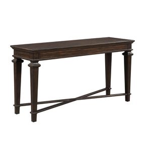 Tobias Espresso Sofa Table by Homelegance at Eve Furniture