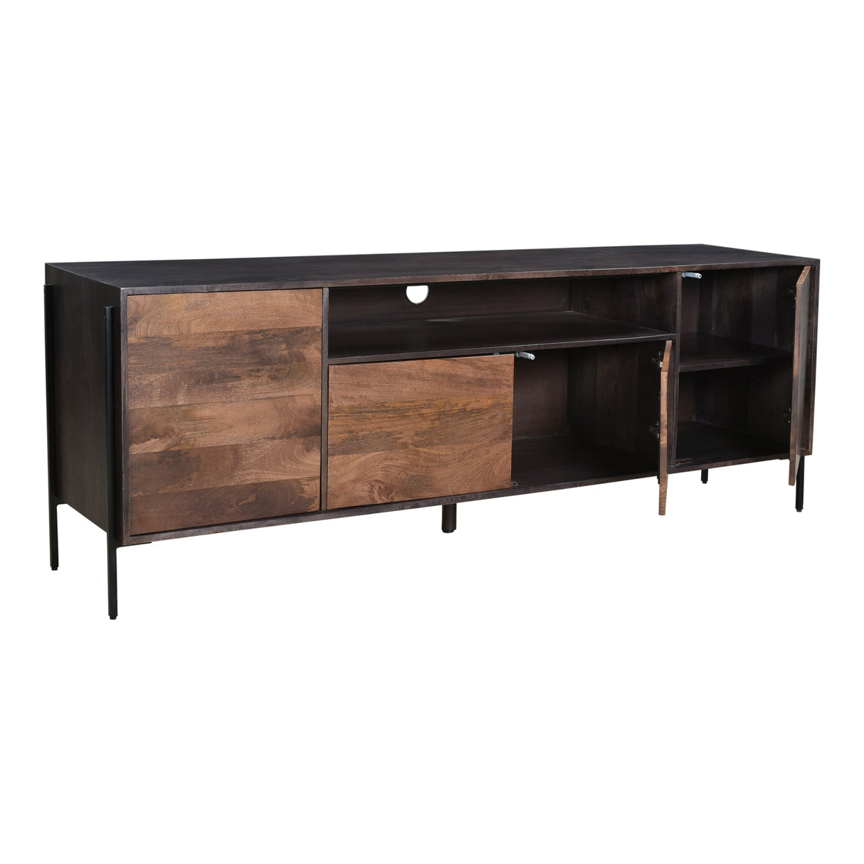 Tobin Light Brown Entertainment Unit by MOES at Eve Furniture
