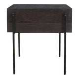 Tobin Side Table - Light Brown by Moe's Home at Eve Furniture