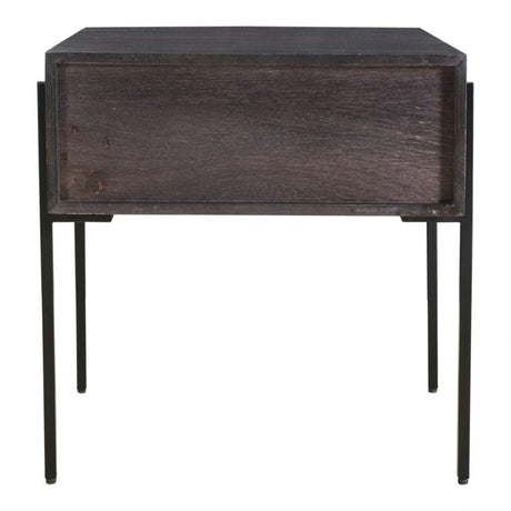 Tobin Side Table - Light Brown by Moe's Home at Eve Furniture