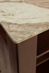 Tobinville Dark Brown Accent Cabinet by Ashley at Eve Furniture