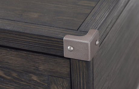 Todoe Coffee Table with 1 End Table in Dark Gray by Ashley at Eve Furniture