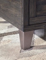 Todoe Coffee Table with 1 End Table in Dark Gray by Ashley at Eve Furniture