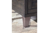 Todoe Dark Gray Coffee Table with Lift Top by Ashley at Eve Furniture