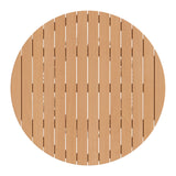 Toge Natural Outdoor Dining Table by Zuomod at Eve Furniture