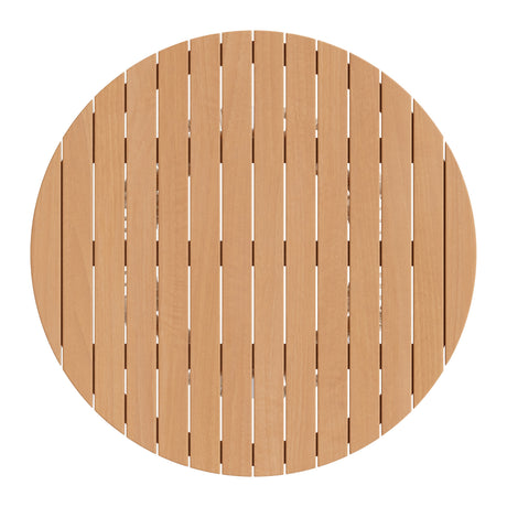 Toge Natural Outdoor Dining Table by Zuomod at Eve Furniture