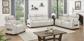 Tokyo Sand 3-Piece Power Reclining Living Room Set by Happy Homes at Eve Furniture