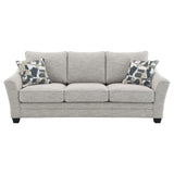 Tomkins 2-piece Boucle Upholstered Sofa Set Light Grey by Coaster at Eve Furniture