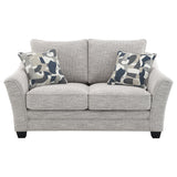 Tomkins 2-piece Boucle Upholstered Sofa Set Light Grey by Coaster at Eve Furniture