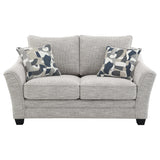 Tomkins 2-piece Boucle Upholstered Sofa Set Light Grey by Coaster at Eve Furniture