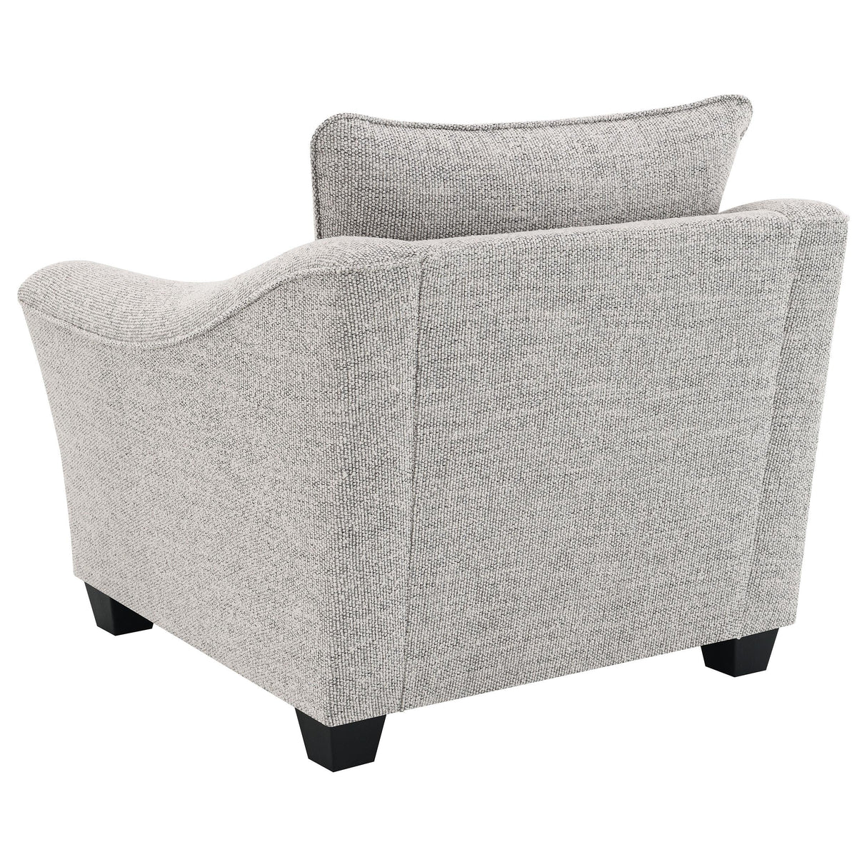 Tomkins Light Grey Boucle Upholstered Chair