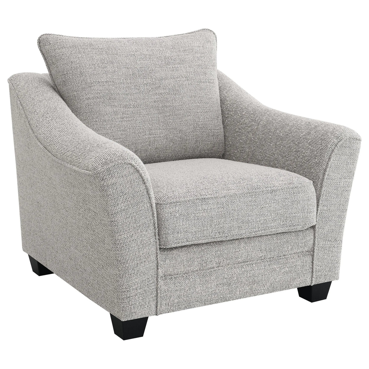 Tomkins Light Gray 3-piece Boucle Upholstered Sofa Set by Coaster at Eve Furniture