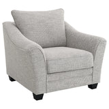 Tomkins Light Gray 3-piece Boucle Upholstered Sofa Set by Coaster at Eve Furniture