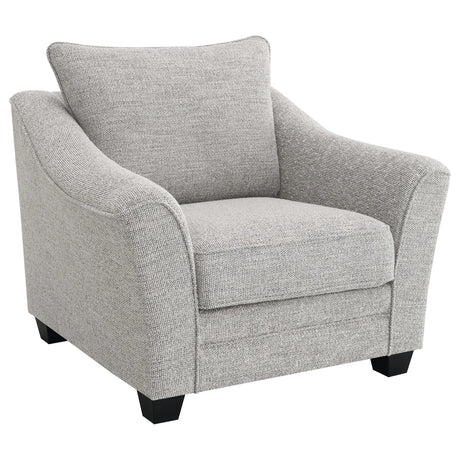 Tomkins Light Gray 3-piece Boucle Upholstered Sofa Set by Coaster at Eve Furniture