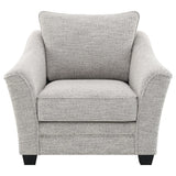Tomkins Light Gray 3-piece Boucle Upholstered Sofa Set by Coaster at Eve Furniture