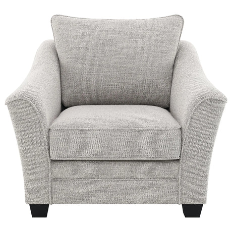 Tomkins Light Gray 3-piece Boucle Upholstered Sofa Set by Coaster at Eve Furniture