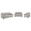 Tomkins Light Gray 3-piece Boucle Upholstered Sofa Set by Coaster at Eve Furniture