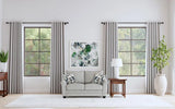 Tomkins Light Gray Boucle Upholstered Loveseat by Coaster at Eve Furniture
