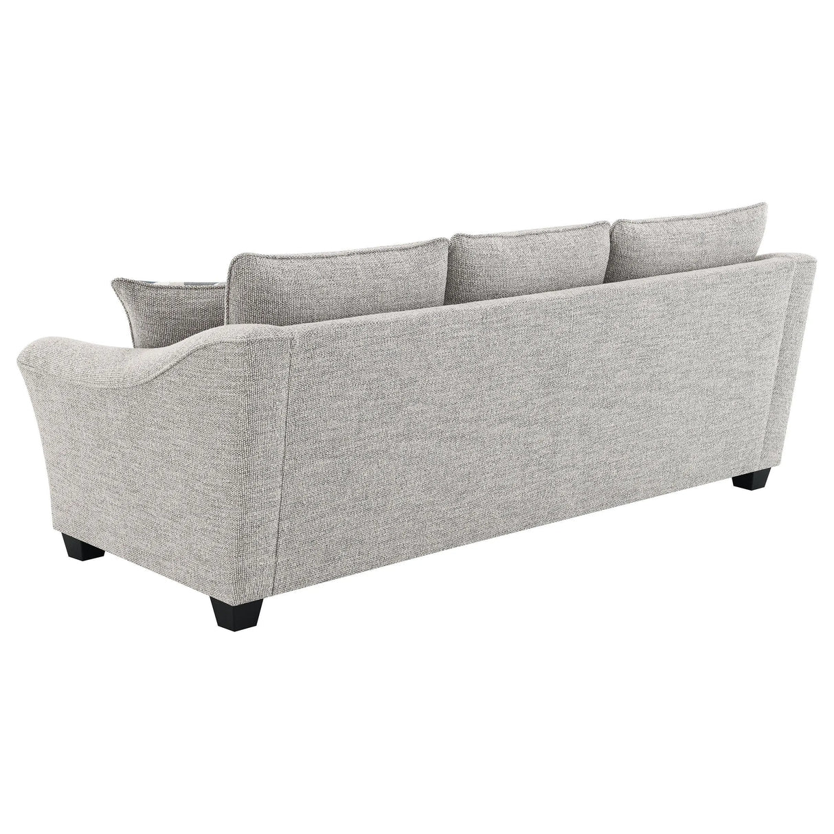 Tomkins Light Grey Boucle Upholstered Sofa by Coaster at Eve Furniture