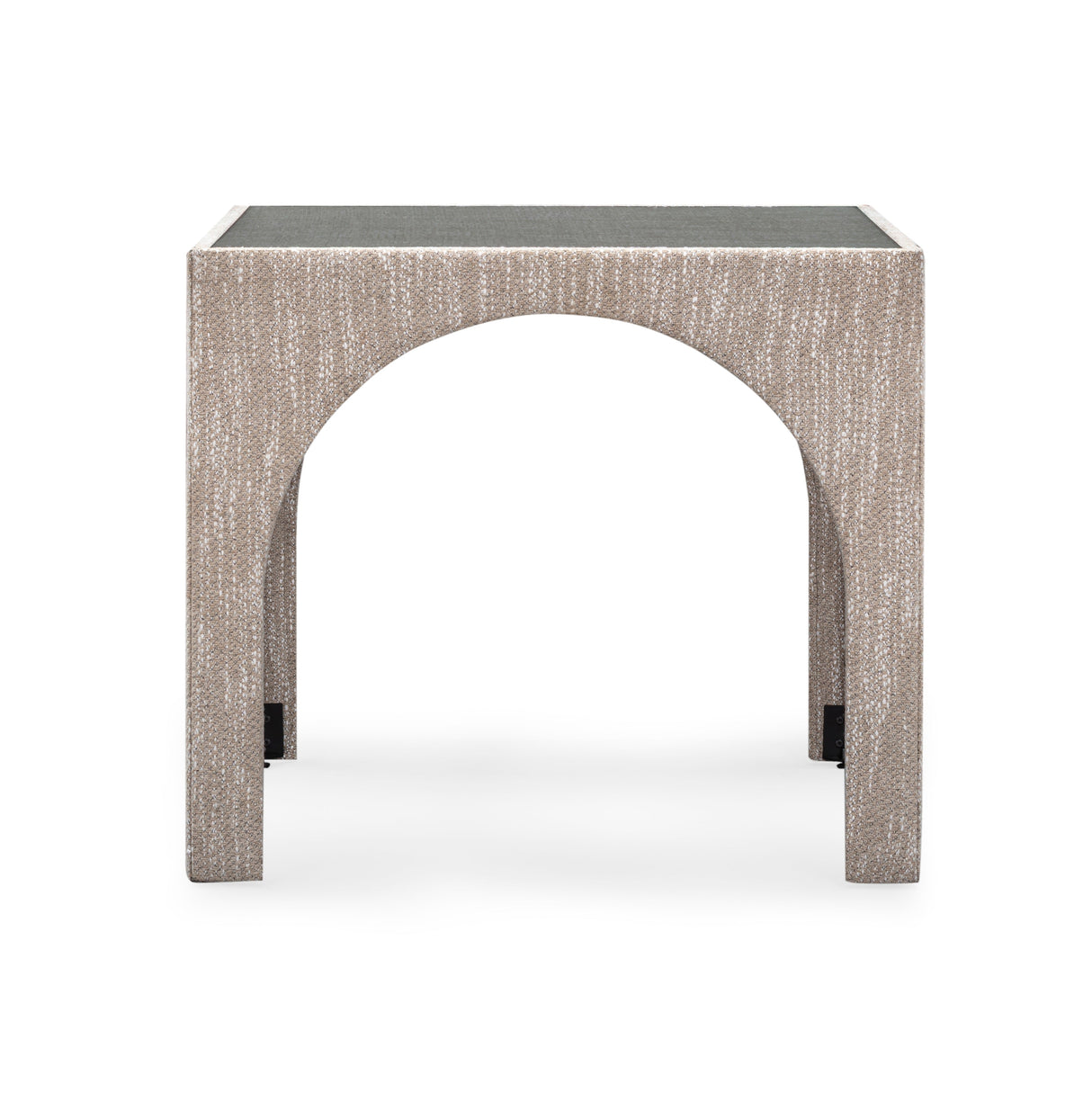 Tomlin Performance Chenille Game Table and Two Ottomans Set by TOV Furniture at Eve Furniture