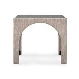 Tomlin Performance Chenille Game Table and Two Ottomans Set by TOV Furniture at Eve Furniture