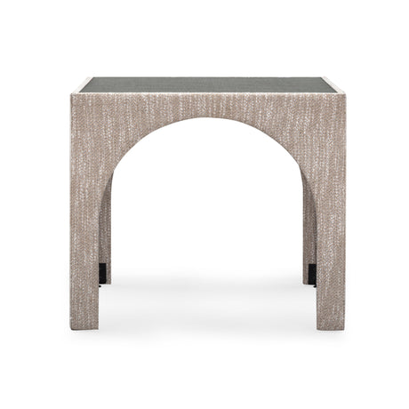 Tomlin Performance Chenille Game Table and Two Ottomans Set by TOV Furniture at Eve Furniture