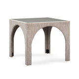 Tomlin Performance Chenille Game Table and Two Ottomans Set by TOV Furniture at Eve Furniture