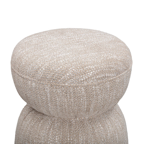 Tomlin Performance Chenille Game Table and Two Ottomans Set by TOV Furniture at Eve Furniture
