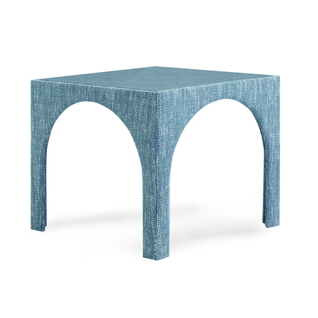 Tomlin Performance Chenille Game Table and Two Ottomans Set by TOV Furniture at Eve Furniture