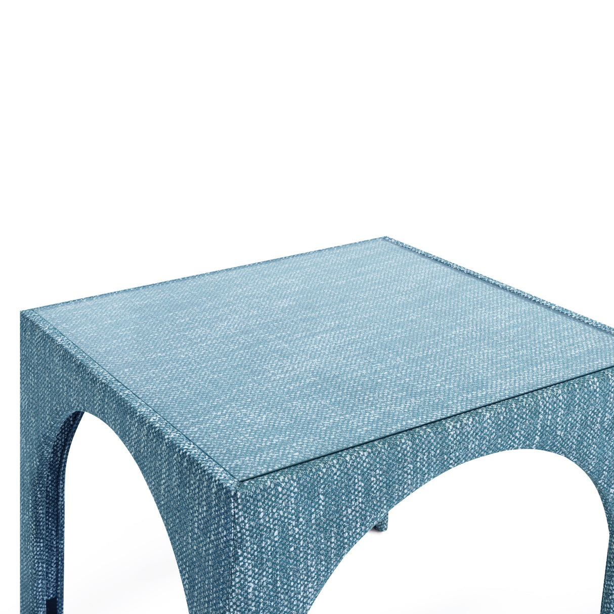 Tomlin Performance Chenille Game Table and Two Ottomans Set by TOV Furniture at Eve Furniture