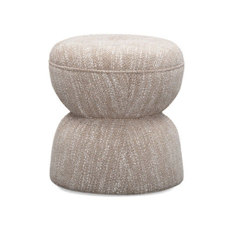 Tomlin Ruched Performance Fabric Game Ottoman by TOV Furniture at Eve Furniture