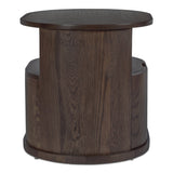 Tommy Dark Brown Nightstand by MOES at Eve Furniture