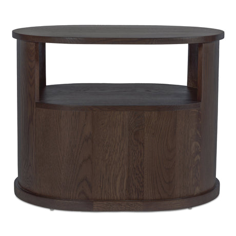 Tommy Dark Brown Nightstand by MOES at Eve Furniture