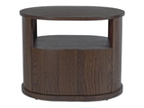 Tommy Dark Brown Nightstand by MOES at Eve Furniture