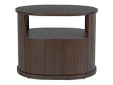 Tommy Dark Brown Nightstand by Moe's Home at Eve Furniture