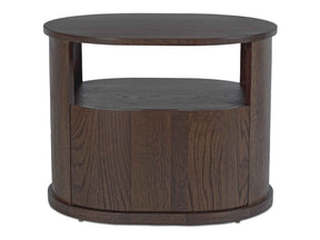 Tommy Dark Brown Nightstand by Moe's Home at Eve Furniture