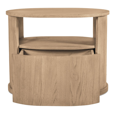 Tommy Natural Nightstand by MOES at Eve Furniture