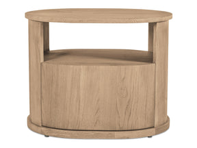 Tommy Natural Nightstand by MOES at Eve Furniture