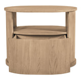 Tommy Natural Nightstand by Moe's Home at Eve Furniture