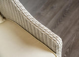 Tomohon White Swivel Wicker Chair by Furniture of America at Eve Furniture