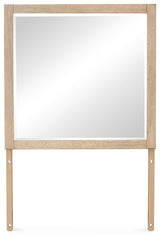 Tomtyn Light Brown Bedroom Mirror by Ashley at Eve Furniture