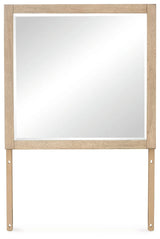 Tomtyn Light Brown Bedroom Mirror by Ashley at Eve Furniture