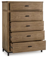 Tomtyn Light Brown Chest of Drawers by Ashley at Eve Furniture