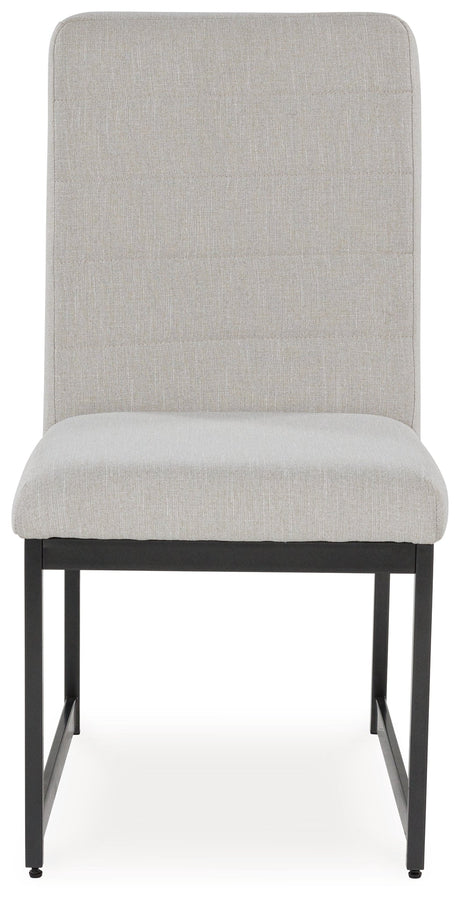 Tomtyn Light Brown Dining Table and 8 Chairs by Ashley at Eve Furniture
