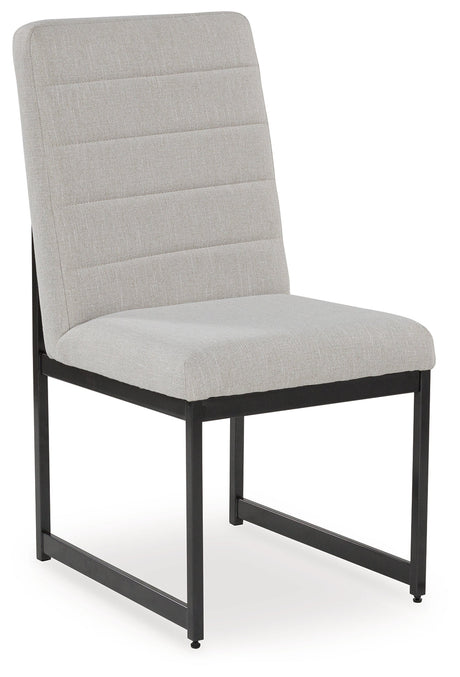 Tomtyn Light Brown Dining Table and 8 Chairs by Ashley at Eve Furniture