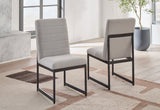 Tomtyn Light Brown Dining Table and 8 Chairs by Ashley at Eve Furniture