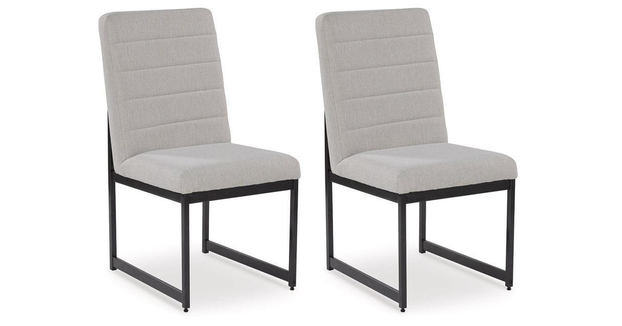 Tomtyn Light Brown Dining Table and 8 Chairs by Ashley at Eve Furniture